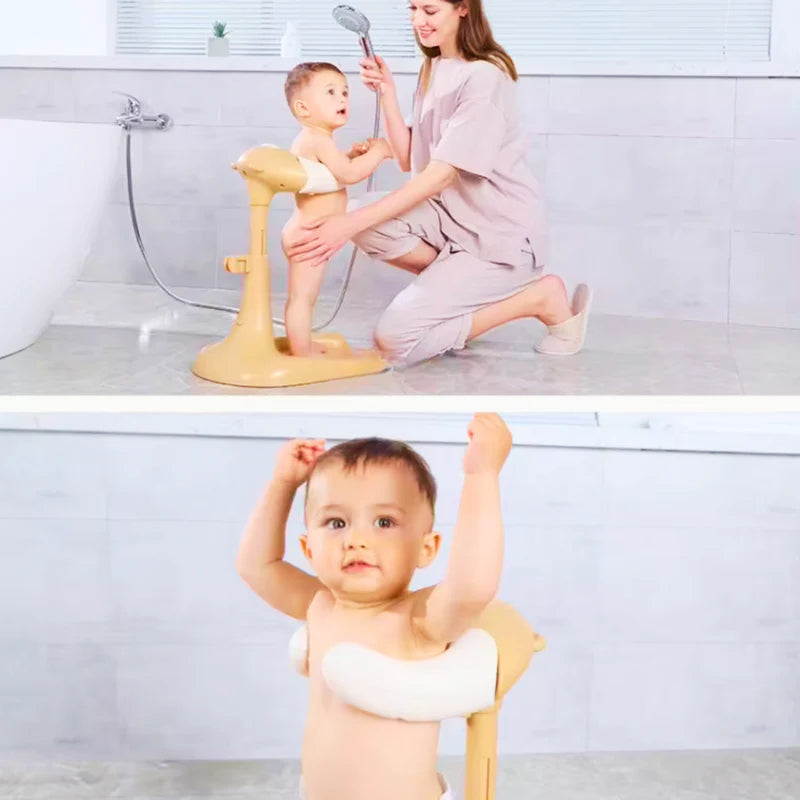 EmbraceSafe Toddler Shower Stand β Secure & Fun Bathtime for 6-18 Months"