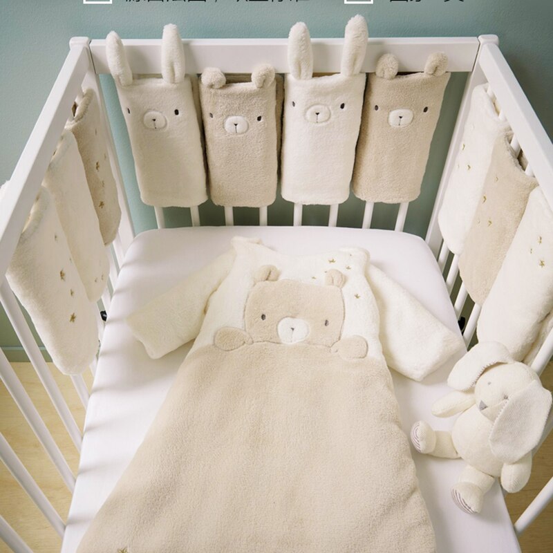 SnuggleGuard™ Plush Crib Bumpers