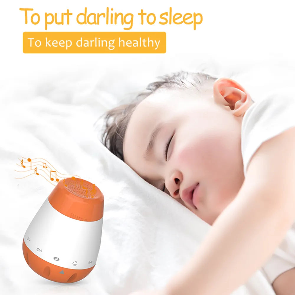 SereneLullaby™ Smart Sensor Soother: The Ultimate White Noise & Melody Companion for Babies