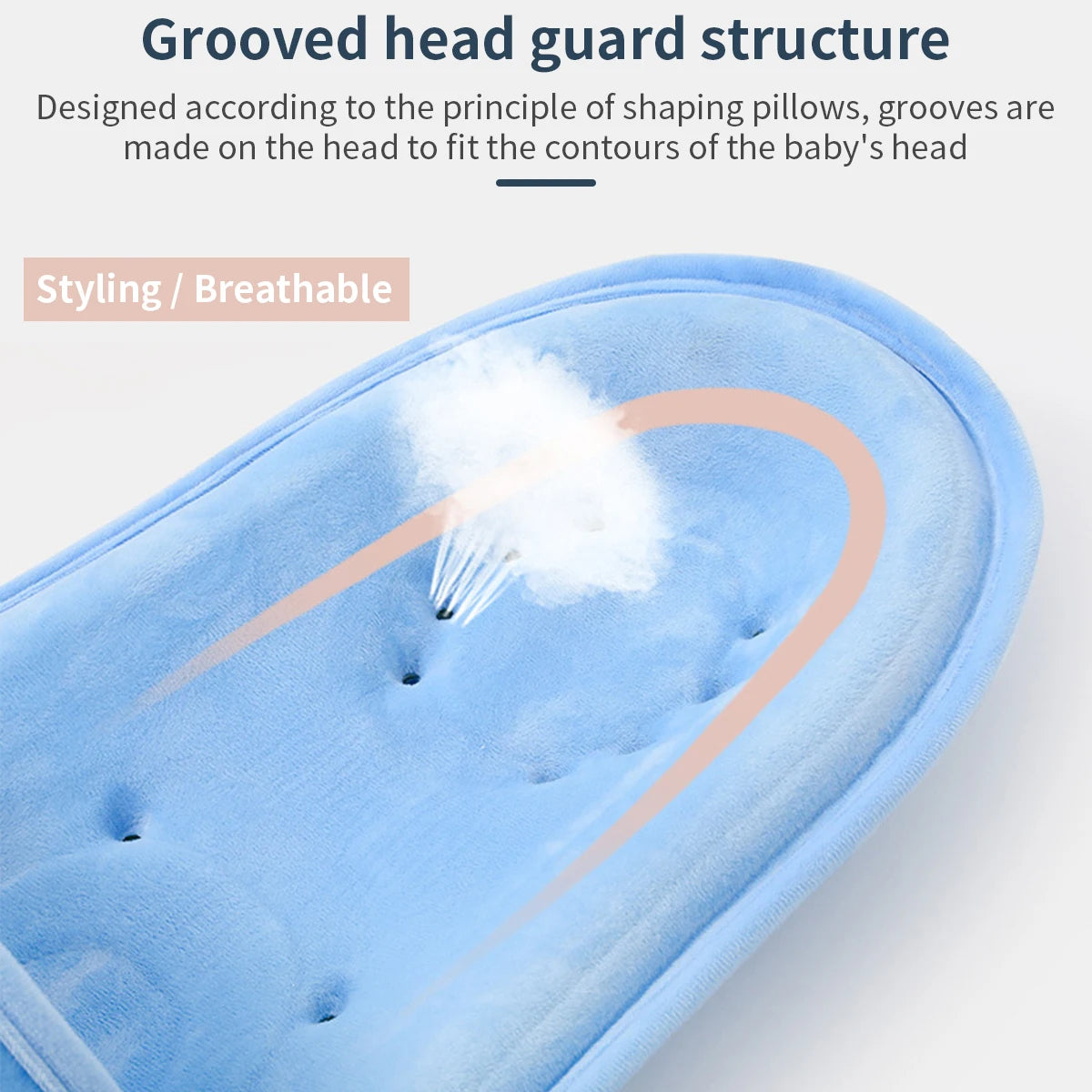 SnuggleNest™ Comfort Feeding Pillow - Newborn Sleep & Spit-Up Prevention Cushion