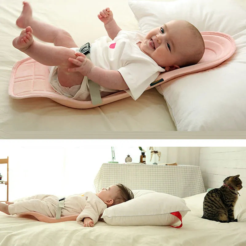 SnuggleNest™ Comfort Feeding Pillow - Newborn Sleep & Spit-Up Prevention Cushion