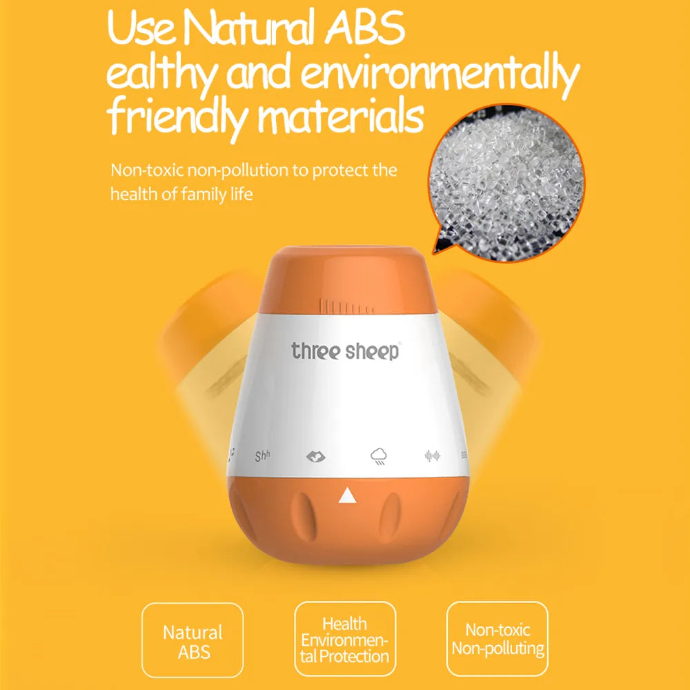 SereneLullaby™ Smart Sensor Soother: The Ultimate White Noise & Melody Companion for Babies