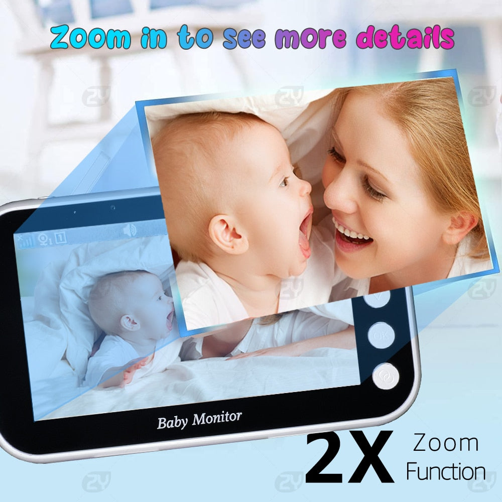 VisionGuard™ Baby Monitor with 1000ft Range