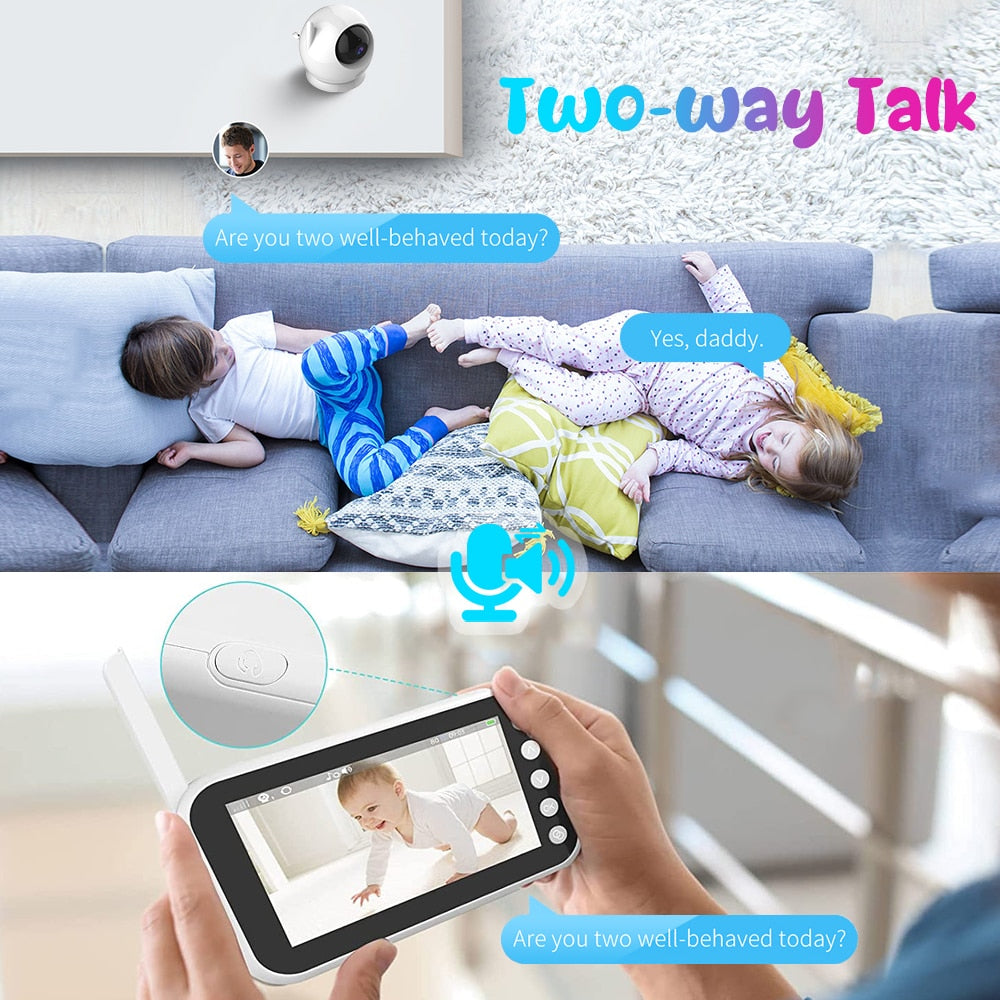 VisionGuard™ Baby Monitor with 1000ft Range