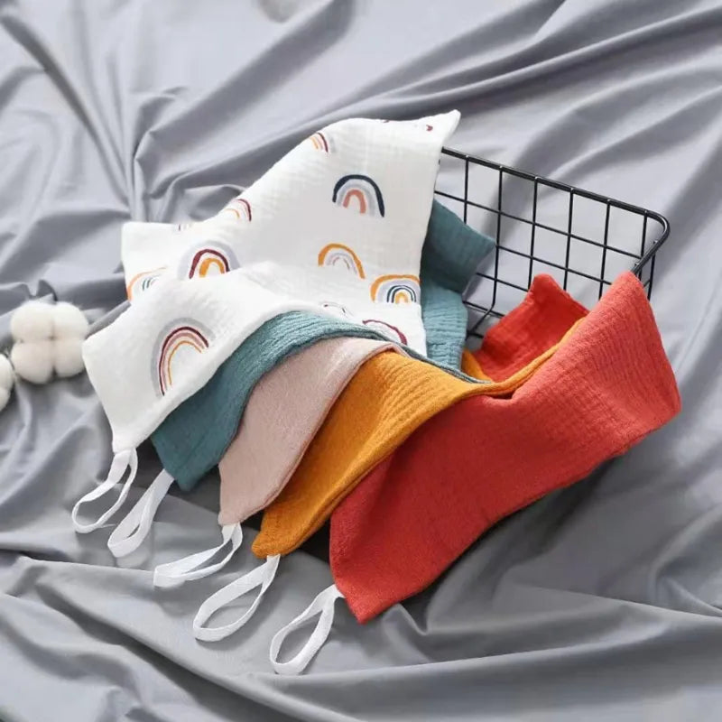 SoftTouch Baby Cotton Square Towels (5 Pack)