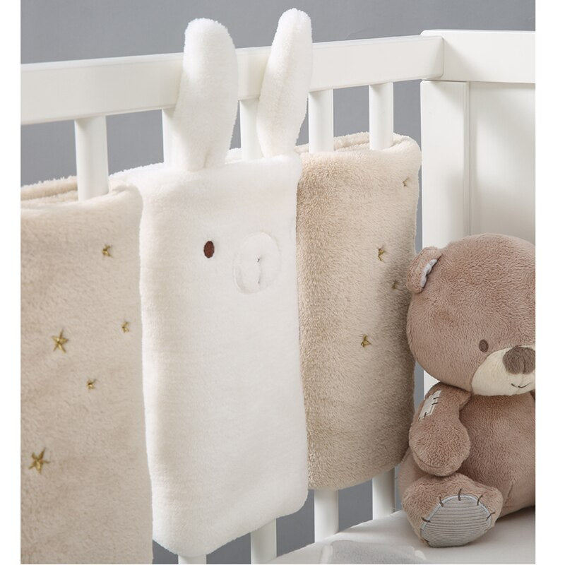 SnuggleGuard™ Plush Crib Bumpers