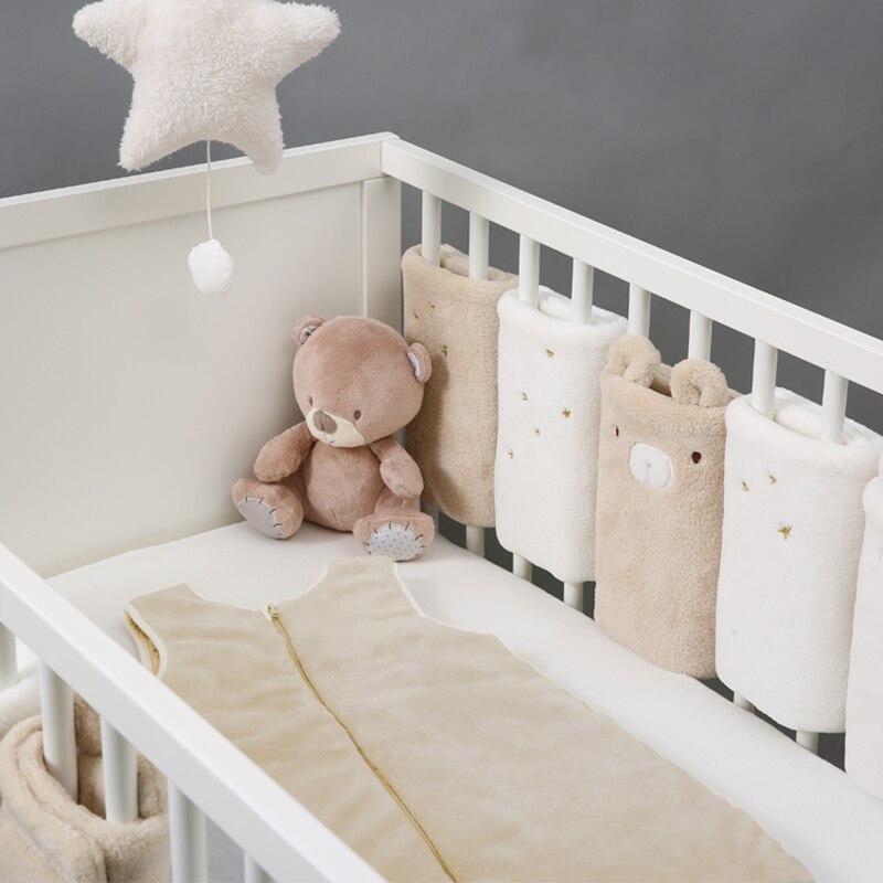 SnuggleGuard™ Plush Crib Bumpers