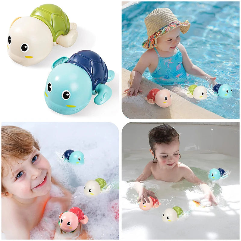 AquaPals™ - Playful Wind-Up Swimming Bath Toys for Children