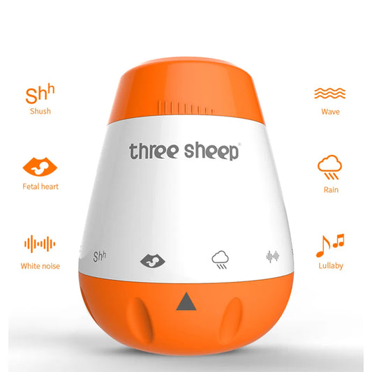 SereneLullaby™ Smart Sensor Soother: The Ultimate White Noise & Melody Companion for Babies