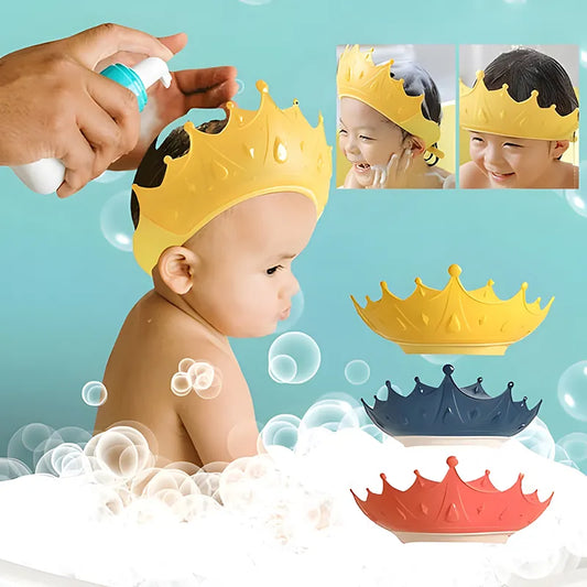 SoftShield™ Silicone Shampoo Cap: Baby & Children's Ear Protection Bath Cap