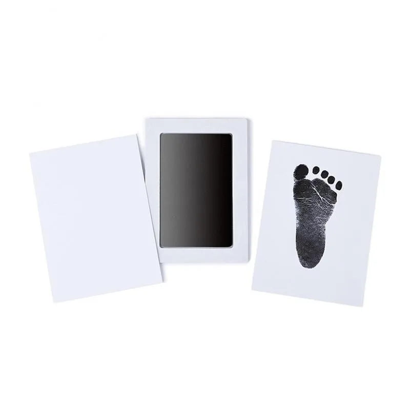 MemoryMaker™ Newborn Hand & Footprint Kit - Safe Ink Pad & Photo Frame Set for Cherished Keepsakes