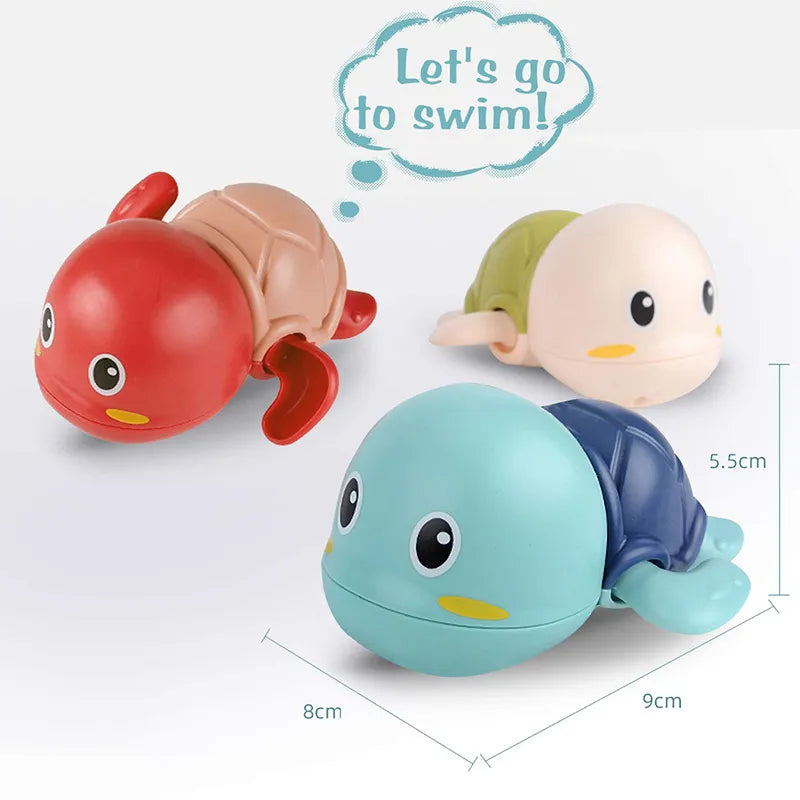 AquaPals™ - Playful Wind-Up Swimming Bath Toys for Children