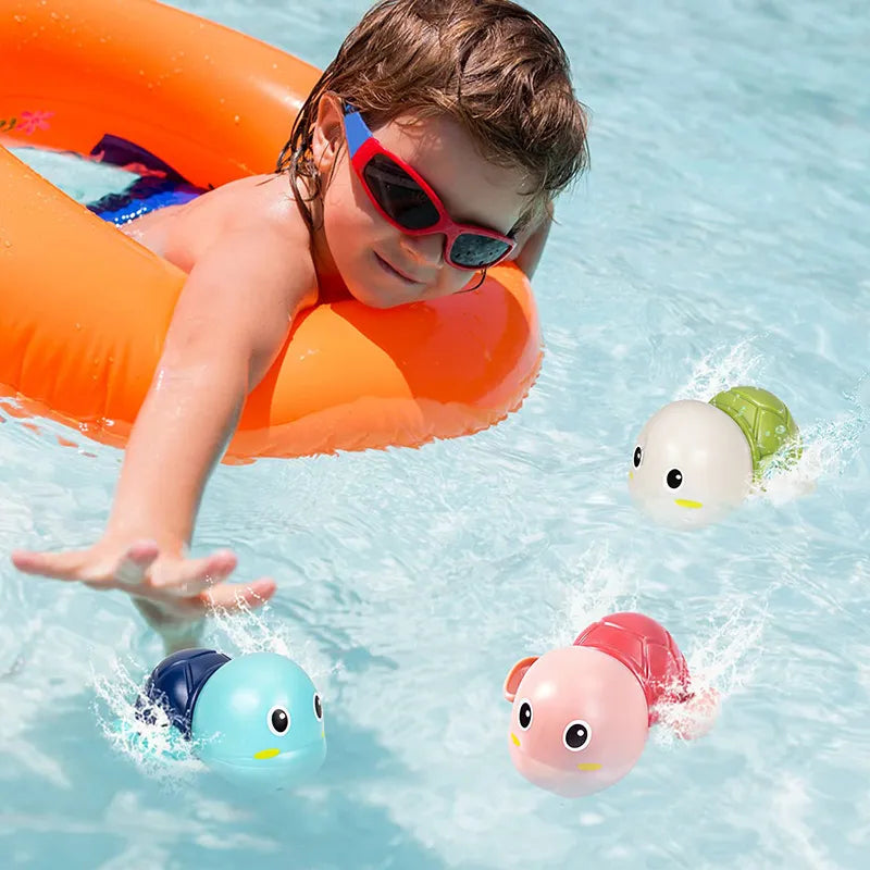 AquaPals™ - Playful Wind-Up Swimming Bath Toys for Children